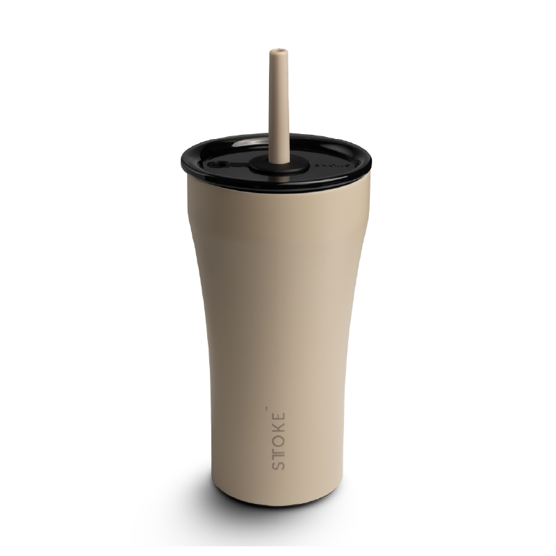 Mousse Taupe  | 20oz Leakproof Straw Cup
