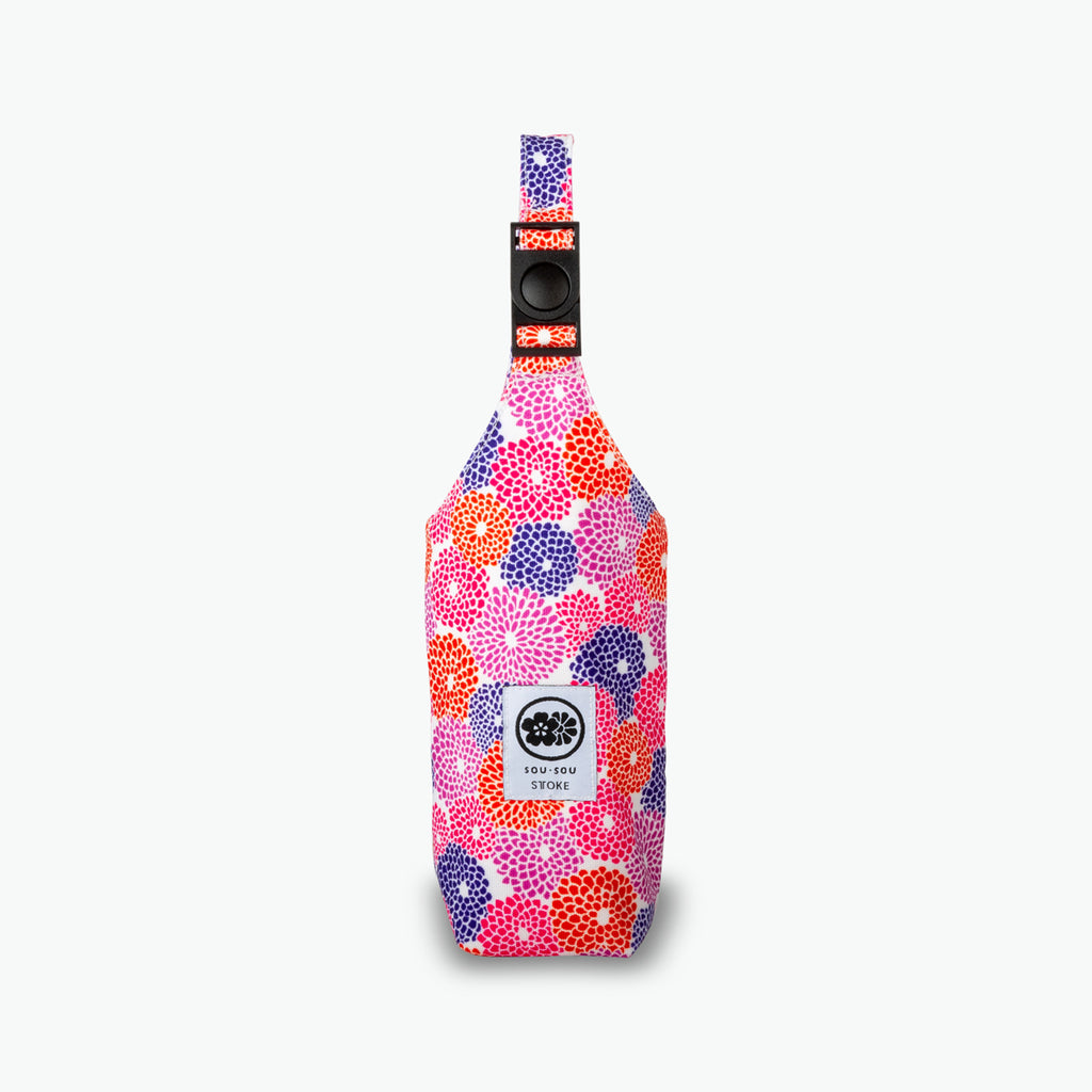 STTOKE™ x SOU•SOU - Bottle Handy Bag / Chrysan (Limited Edition)