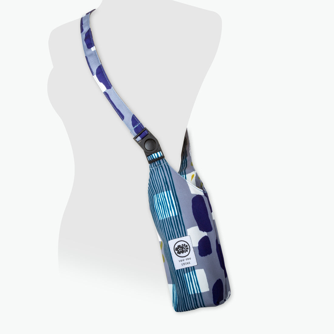 Patches-Bottle Handy Bag | STTOKE x SOU•SOU (Limited Edition)