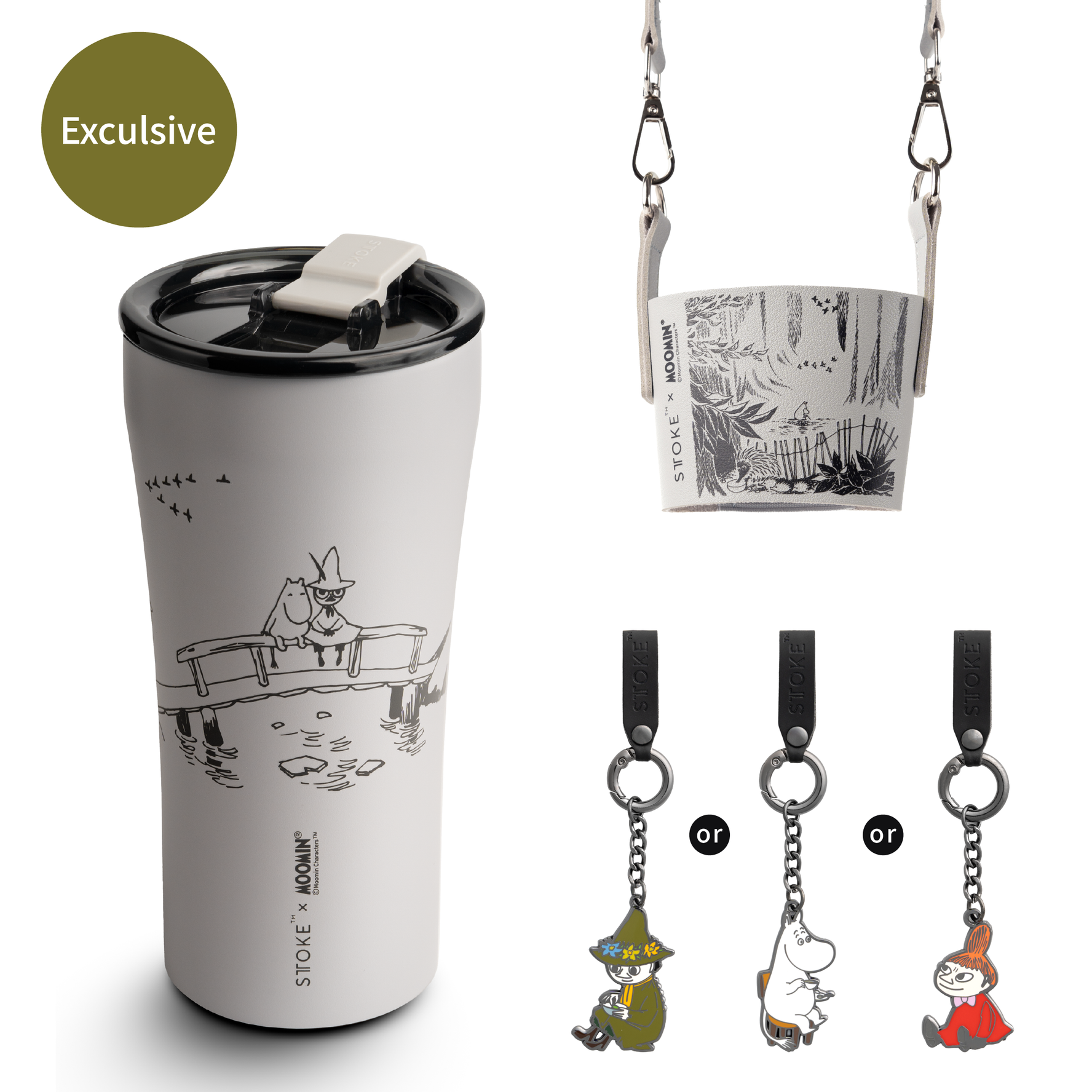 STTOKE x MOOMIN 16oz SET - We Met On The Bridge