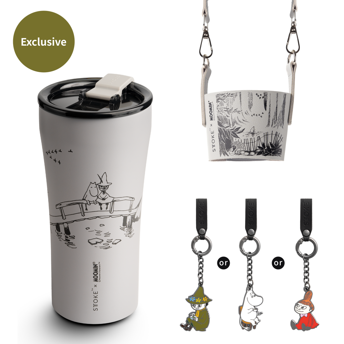 STTOKE x MOOMIN 16oz SET - We Met On The Bridge