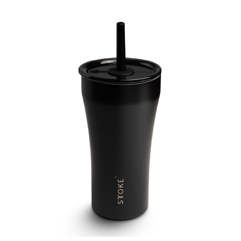 Luxe Black | 20oz Leakproof Straw Cup